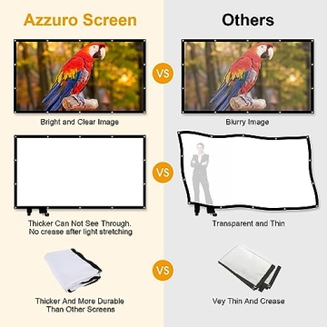 Azzuro 120 Inch Projector Screen for Memorable Events