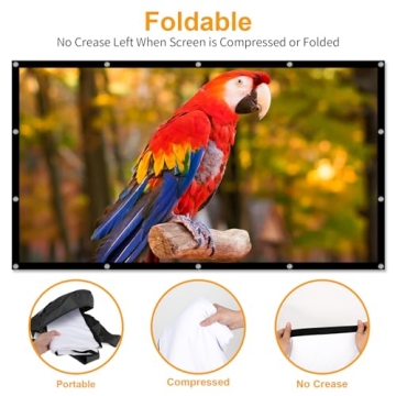 Azzuro 120 Inch Projector Screen for Memorable Events