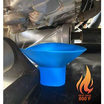 BLUEJAWZ Can-Am Funnel - Maverick X3, UTVs, Motorcycles, Cars, Trucks, Boats, and General Purpose Shop Use