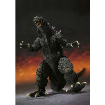 Bandai Tamashii Nations S.H. MonsterArts 2000 Millennium Version Godzilla Action Figure