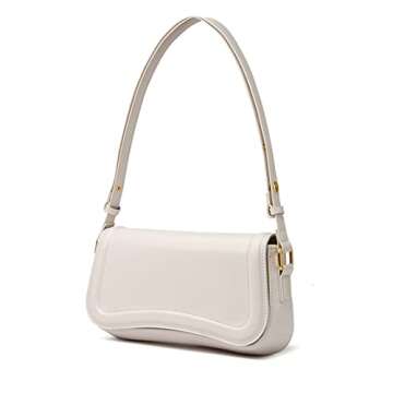 DOREAMALOE Womens Leather Vintage Large Shoulder Purse Handbag Designer Crossbody Bags Purse Fashion Tote Bag For Women