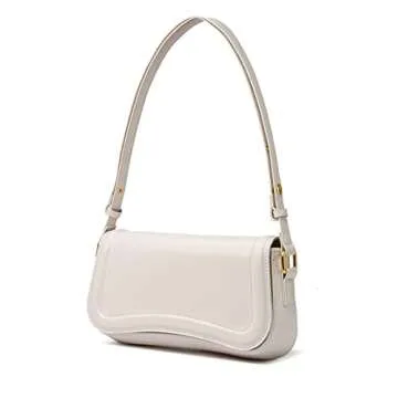 DOREAMALOE Womens Leather Vintage Large Shoulder Purse Handbag Designer Crossbody Bags Purse Fashion Tote Bag For Women