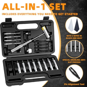BESTNULE Punch Set | Durable & Versatile Tool Kit for Precision Work