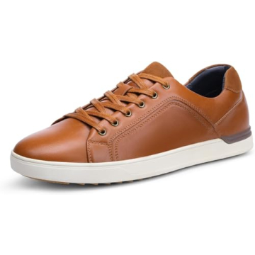 Bruno Marc Men's Casual Dress Sneakers Fashion Oxfords Skate Shoes for Men,Brown,Size 11,SBFS211M