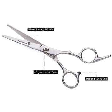 Beard Grooming & Trimming Kit for Men Care - Beard Brush & Comb, Unscented Oil Leave in Conditioner, Mustache & Beard Balm Butter Wax Growth, Styling - Stocking Stuffers Set