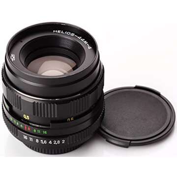 Helios 44M-4 58mm F2 Russian Lens M42 Mount