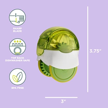 Chef'n GarlicZoom XL Garlic Chopper for Easy Garlic Mincing