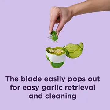 Chef'n GarlicZoom XL Garlic Chopper for Easy Garlic Mincing