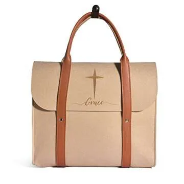 Eco-Friendly Felt Bible Covers For Women - Stylish Tote