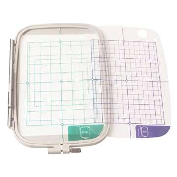 4-Piece Embroidery Hoop Set - Replaces SA442 SA443 SA444 SA445 - Hoops for Brother Machines PE-770 700 700II 750D 780D Innov-is 1000 1200 1250D - Babylock Ellure Ellure Plus Emore - Four Piece