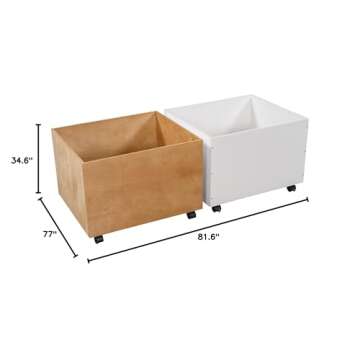 Stylish Twin Size Loft Bed with Desk for Kids