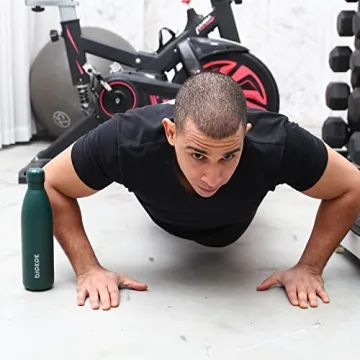 BJPKPK Insulated Water Bottle - 17oz Stainless Steel