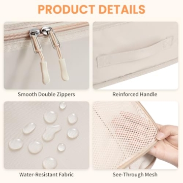 Packing Cubes Set - Organize Travel Luggage Efficiently