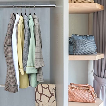 BAGAIL Velvet Non-Slip Hangers for Organized Closets
