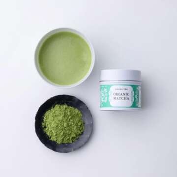 Ippodo Tea - Organic Matcha (0.7oz) - For Usucha and Lattes - Light & Snappy - Kyoto Since 1717