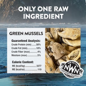 Northwest Naturals Freeze-Dried Green Lipped Mussel Treats