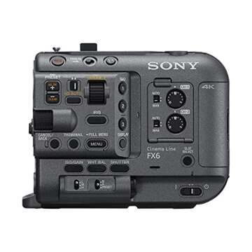 SONY ILME-FX6 Cinema Line Full-Frame Camera