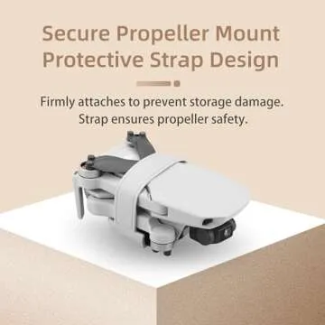 SENSKDN Propeller Holder for DJI Mini Drones - Grey