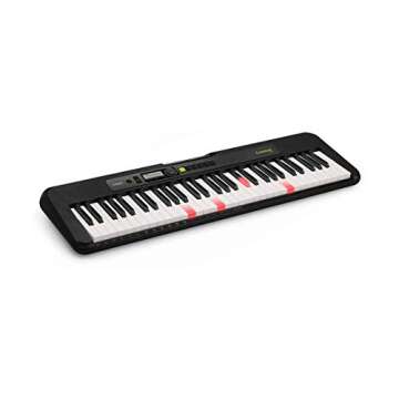 Casio Casiotone LK-S250 61-Key Portable Keyboard with Key Lighting System