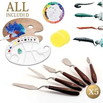 62-Piece Premium Acrylic Art Paint Set for All Ages