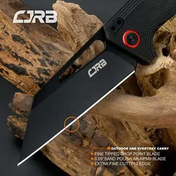 CJRB RUFFIAN Folding Knife - Tactical EDC Excellence