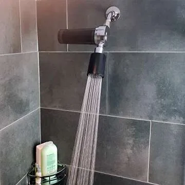AQUAYOUTH 2.0 Carbon Shower Head Filter System | Removes Chlorine, Heavy Metals, And More | Great For Dry Skin/ Hair, And More | NSF Certified