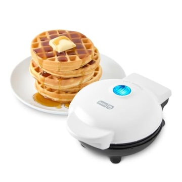 DASH Mini Waffle Maker Compact Non-Stick Versatile Breakfast