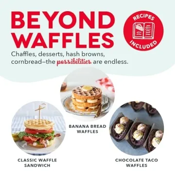 DASH Mini Waffle Maker Compact Non-Stick Versatile Breakfast