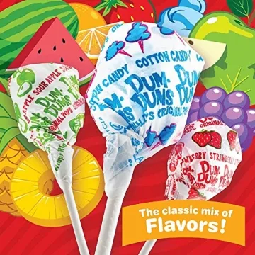 Dum Dums 2,300 Count Box of Classic Flavors