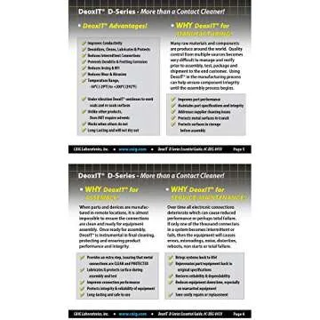 DeoxIT D5S-6 Spray, More Than A Contact Cleaner, 142g, Integrated Straw