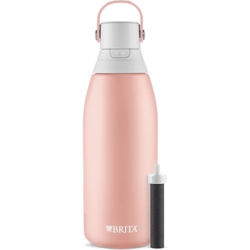 Brita Stainless Steel Filter Water Bottle - BPA-Free, Insulated & Eco-Friendly
