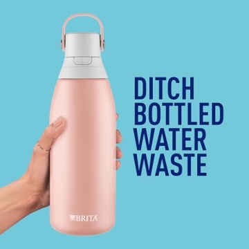 Brita Stainless Steel Filter Water Bottle BPA-Free Insulated