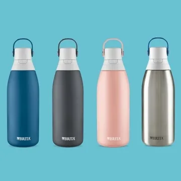 Brita Stainless Steel Filter Water Bottle BPA-Free Insulated