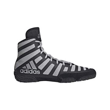 adidas Unisex Varner Wrestling Shoes in Black Grey