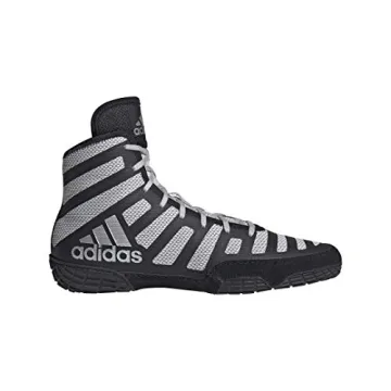 adidas Unisex Varner Wrestling Shoes in Black Grey