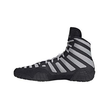 adidas Unisex Varner Wrestling Shoes in Black Grey
