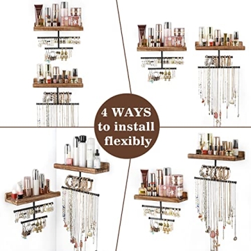 Stylish Wall Mounted Keebofly Jewelry Organizer