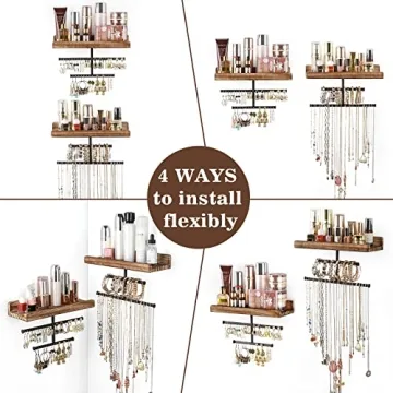 Stylish Wall Mounted Keebofly Jewelry Organizer