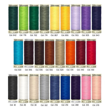 Multi Gutermann Sew All Thread Box - 26 Spools