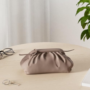 Steve Madden NIKKI Clutch Crossbody Bag Taupe for Women