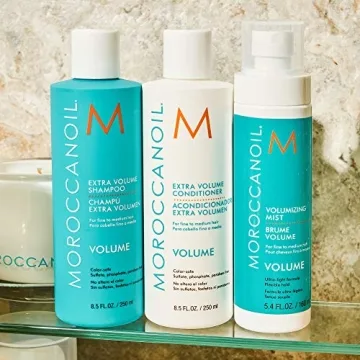 Moroccanoil Extra Volume Shampoo Conditioner Bundle 8.5 Fl Oz