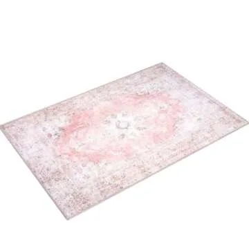 RugOver Washable Pet-Friendly Non-Slip Area Rug