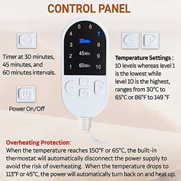 Electric Thermal Heat Cap for Silky, Shiny Hair Treatments