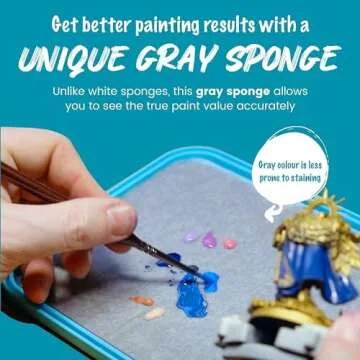 Wet Palette Miniature Painting Kit - Stay Fresh & Organized
