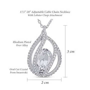 TRYNDI Necklace Gifts for Wife from Husband - Valentines Day Gifts for Her Wife, Gifts for her Anniversary, Birthday Gift Ideas, Gift for Wife , Christmas, Valentines, Wedding Anniversary Romantic Gifts for Her