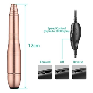 20000 RPM Nail Drill for Home Use and Salons