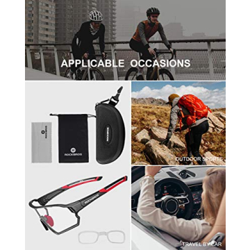 ROCKBROS Photochromic Cycling Sunglasses - Perfect for All Conditions