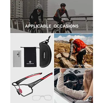ROCKBROS Photochromic Cycling Sunglasses - Perfect for All Conditions