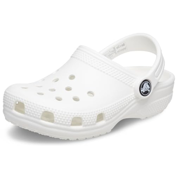 White Crocs Kids' Classic Clog - Size 4 Big Kid