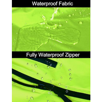 BALEAF Men's Cycling Rain Jacket - Waterproof & Packable